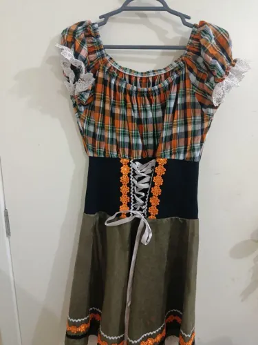 Vestido da Oktoberfest tamanho P