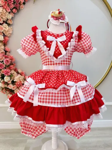 Vestido de quadrilha 