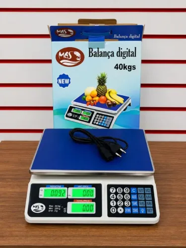 Balança Digital 40kg Comercial Eletrônica | Disponível