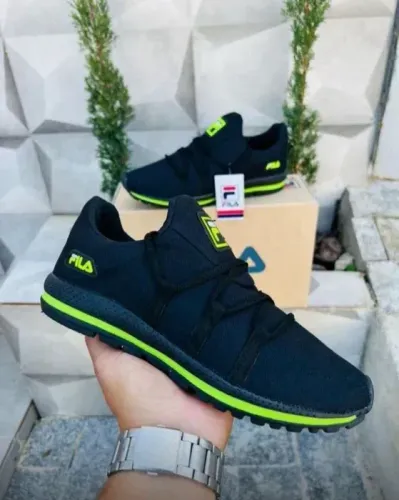 Tênis FL F1 Preto Verde