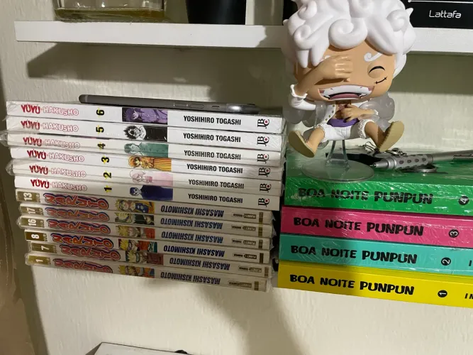 Coleção de Mangas naruto e yu yu hakusho
