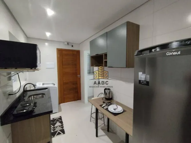 Kitnet com 1 dormitório para alugar, 20 m² por R$ 2.300,00/mês - Vila Clementino - São Pau