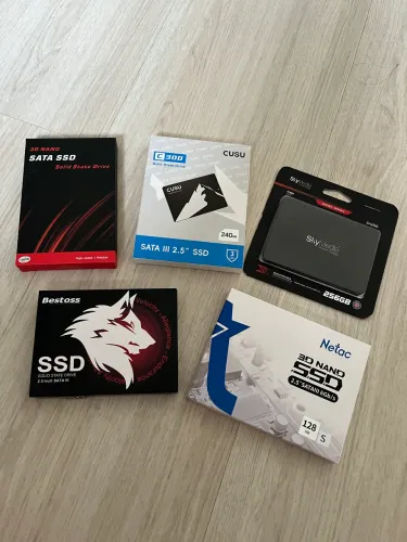 SSD de diversos tamanhos e marcas!