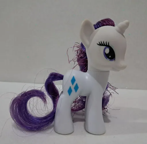 My little pony Rarity unicórnio 8cm 