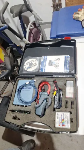 Osciloscópio Automotivo 4 Canais EasyScope / PicoScope 4423 + Pinças TA015 e TA018