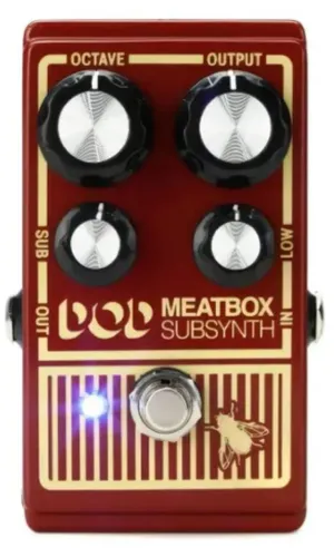 Pedal DOD Meatbox Subsynth - Sintetizador de Subgraves / Oitavador