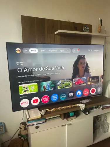 Vendo Tv 65'' polegadas nova . TCL -4k - FULL HD