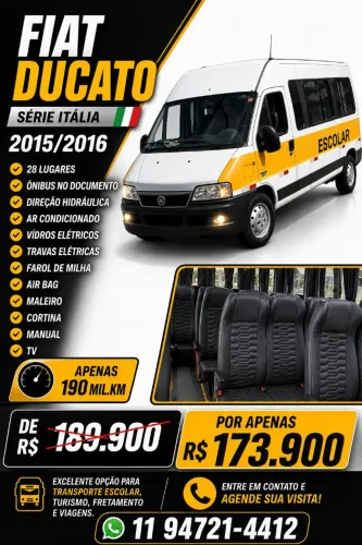 Fiat Ducato Multi Long. 2.3 T.alto ME Diesel 2016