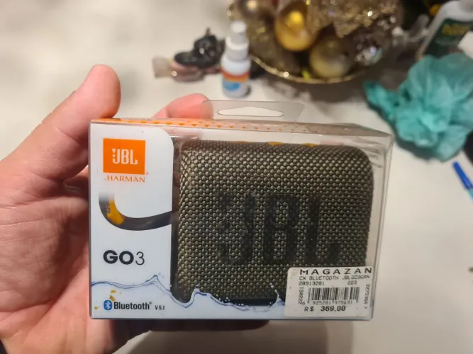 JBL Go3 ORIGINAL (leia a descrição)