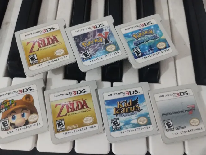 LOTE 3ds jogos *6 unidades*