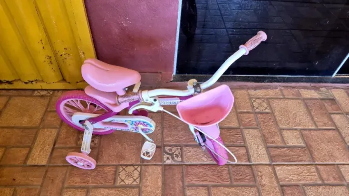 Bicicleta infantil rosa