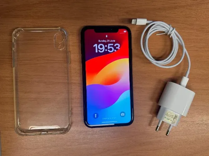 Iphone XR Preto 64 GB - Bateria 91 % muito novo - Usado menos de um ano