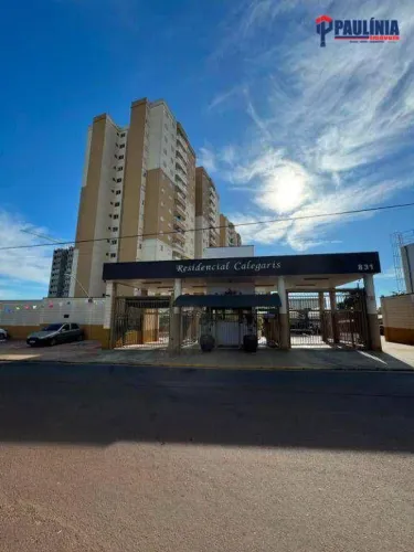Apartamento com 2 dormitórios para alugar, 61 m² por R$ 2.762,00/mês - Jardim dos Calegari