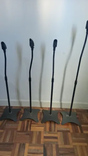 Pedestal 4 pedestais para caixa de som home theater