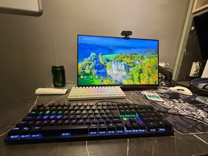 Teclado mecânico gamer
