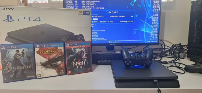 Ps4 1T versão 12.0
