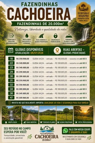 Fazenda cachoeira juatuba 