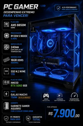 Pc Gamer Ryzen Am5