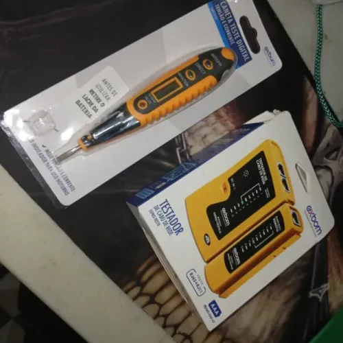 teste rj 45 e chave teste sem bateria produto novinho