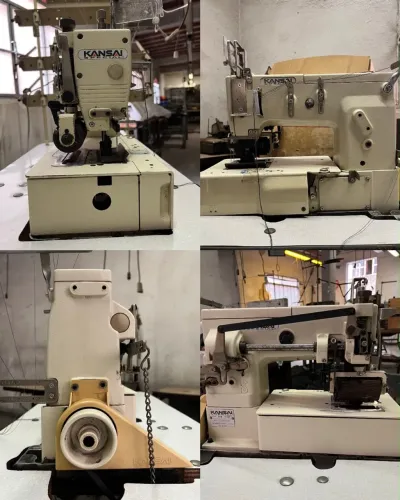 Máquina de Costura Industrial Kansai Special DFB-1412P 12 Agulhas