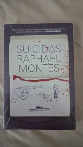 Livro Suicidas Raphael Montes