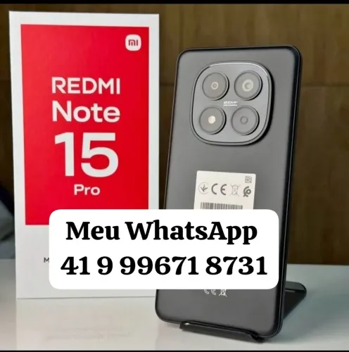 Redmi Note 15 Pró 5G, 512, total 16 de Ram