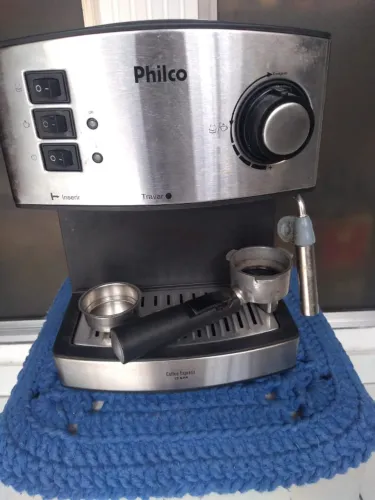 CAFETEIRA EXPRESS COFFEE,INOX,PHILCO, 127 volts.BOM ESTADO.