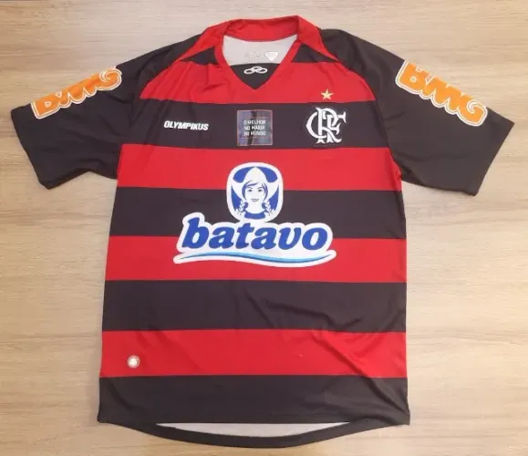 Camisa Flamengo Original Olympikus 2010 2011 Ronaldinho Tamanho P