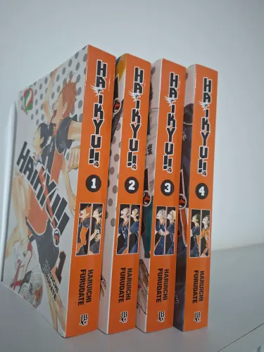 Haikyu!! Vol 1 ao 4 Big