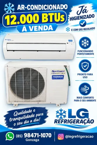 Ar condicionado de 12 mil BTUs