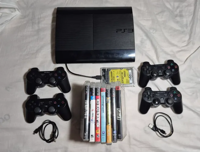 Kit PlayStation 3 completo desbloqueado 