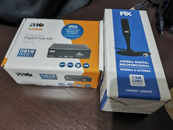 Conversor Digital + Antena Digital