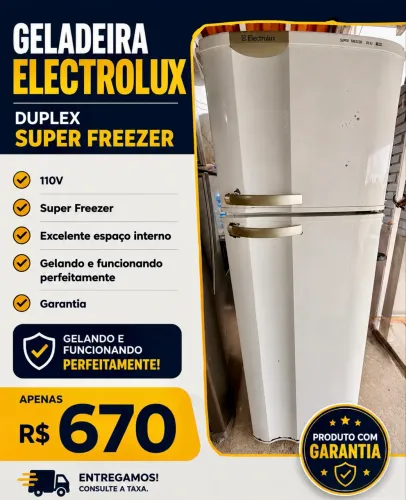 Geladeira Electrolux Duplex