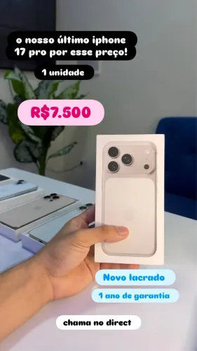 iphone 17 pro novo