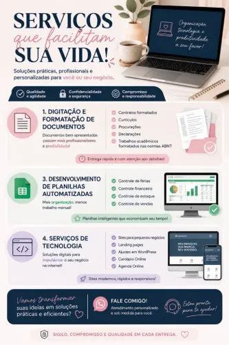 Serviços Digitais e Administrativos