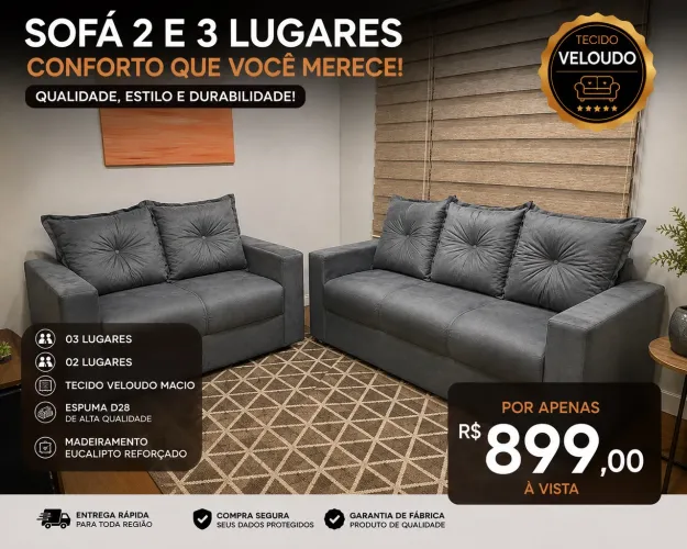 Sofá novo