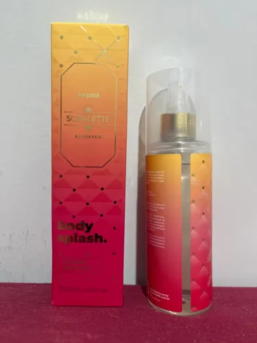 Body splash wepink scarlette radiance