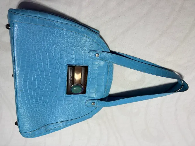 Bolsa de couro legítimo Carmen Stefany