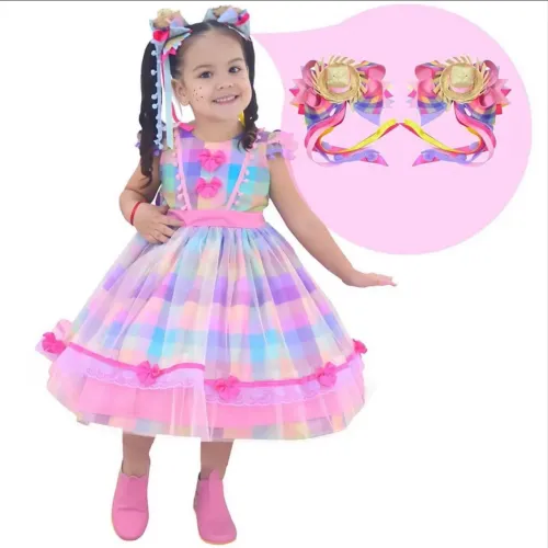 Vestido luxo festa junina
