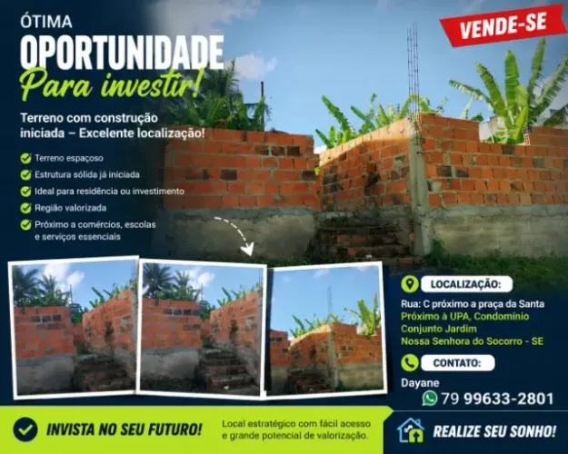 Casa quase pronta.