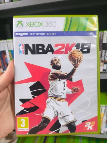 NBA 2k18 Xbox 360 (capa reimpressa)