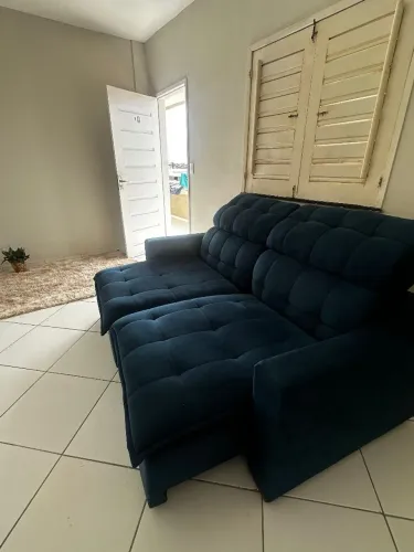VENDO SOFA RETRÁTIL AZUL MARINHO