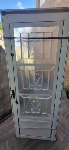 Porta Aço 210x80 - Postigo com grade