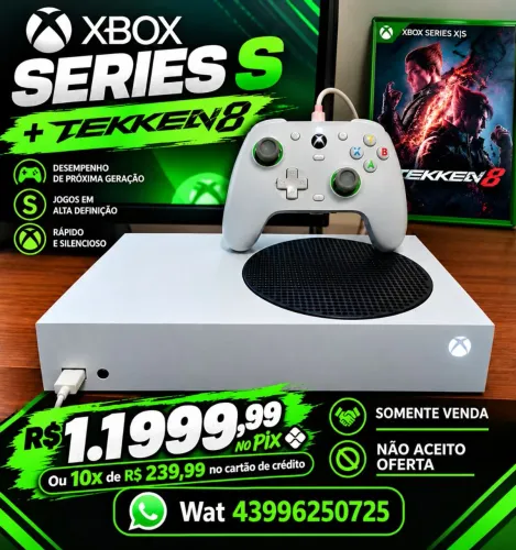 Xbox séries s leia o anúncio