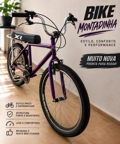 Bike Montadinha aro 26