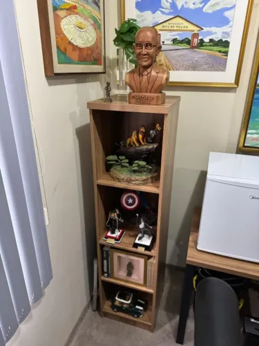 estante torre para livros