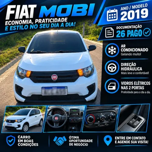 Fiat Mobi Like 1.0 Fire Flex 5P. 2019
