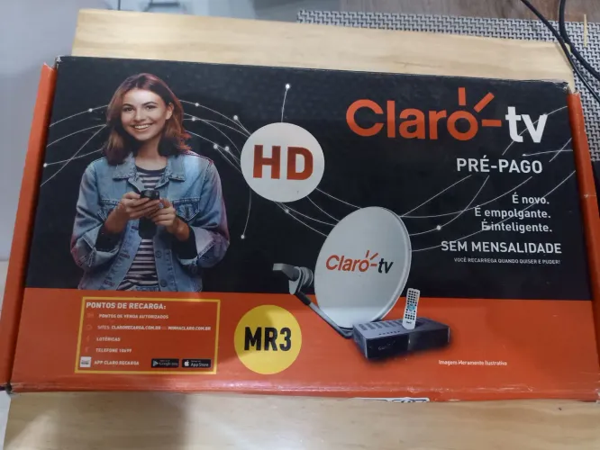 Receptor clarotv pré pago