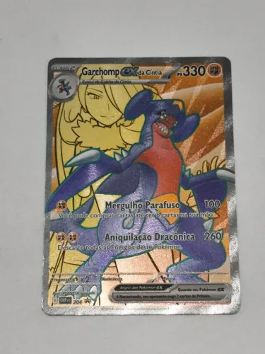 Carta Pokemon Garchomp EX da Cintia