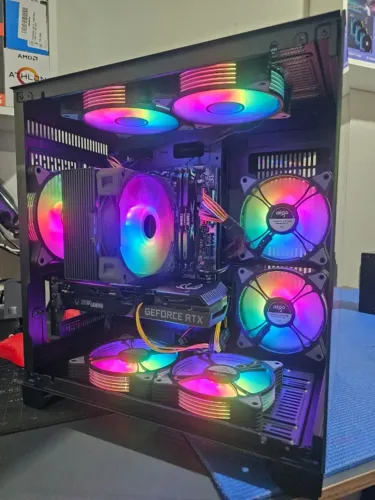 Pc Gamer Core i5-14°, Rx 7600 8GB, 16GB DDR4 2666MHz, NVME 256GB, Fonte 750W